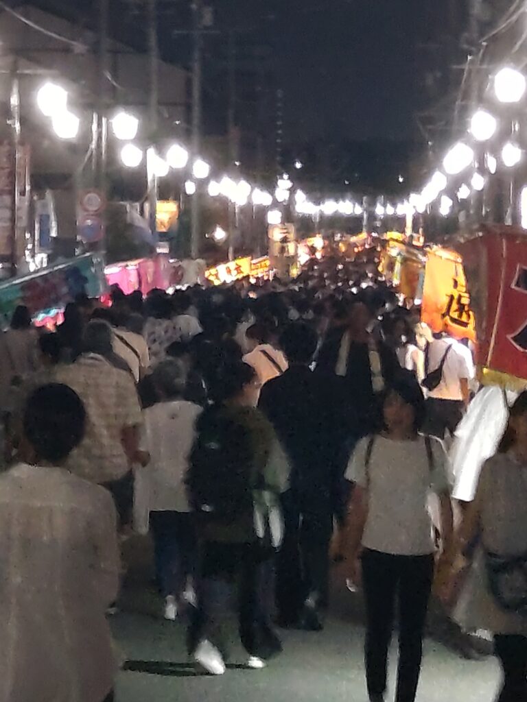 磐田見付天神の裸祭に出店しました | さくら小町